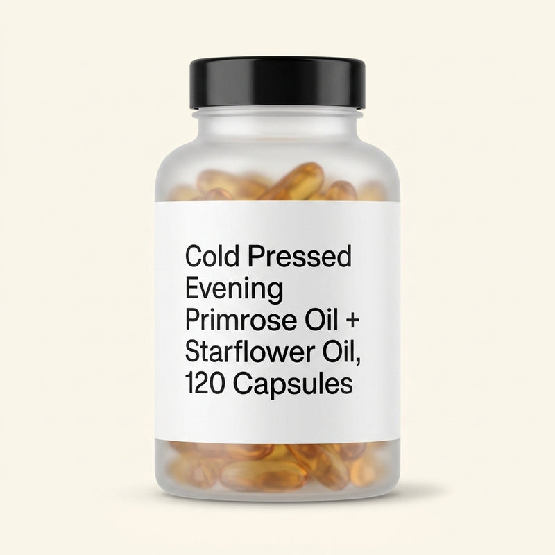 Holland & Barrett evening primrose starflower oil 1000mg 120 capsules (British brand)