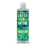 Faith In Nature mint body wash 400ml, UK version