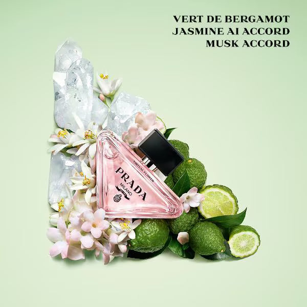 Prada Paradoxe Virtual Flower Perfume 90ml, imported from the UK