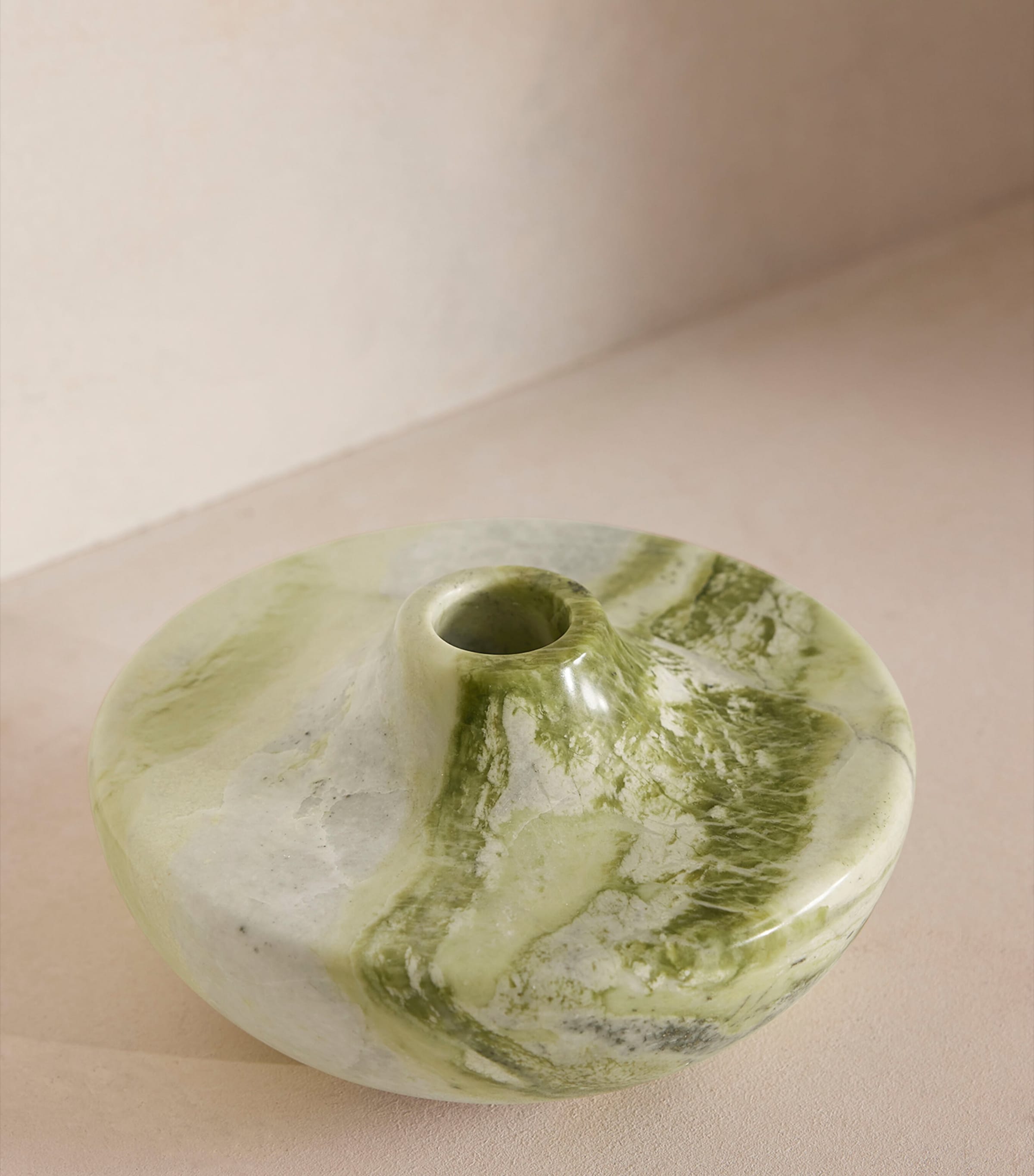 Soho Home Jade Alma marble vase (British brand)