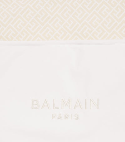 بطانية لف أطفال قطنية بشعار Balmain Kids من Harrods - اشترِ عبر الإنترنت من McGrocer