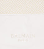 Balmain cotton monogram baby blanket - British product