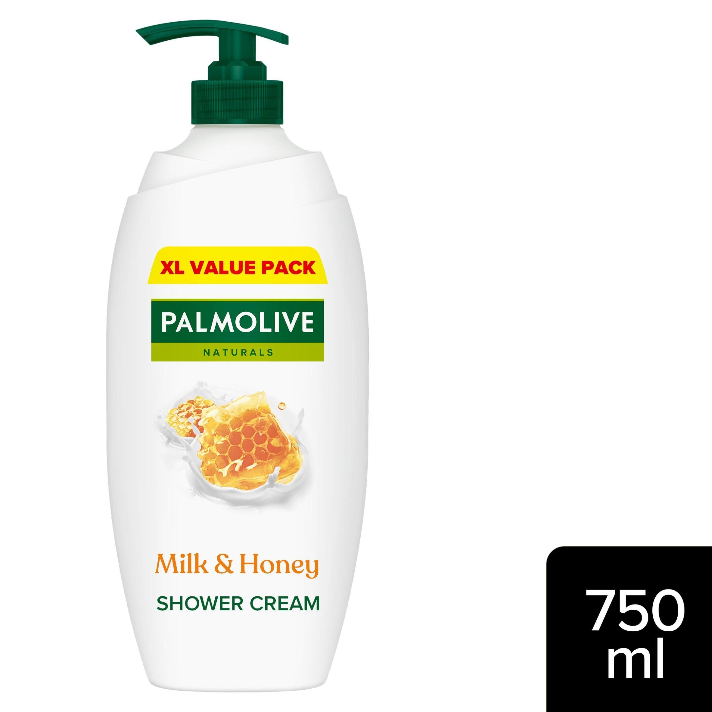 Palmolive Naturals Milk & Honey Shower Gel Pump 750ml GOODS Sainsburys   