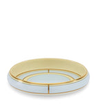 GINORI 1735 porcelain Celeste round tray 17cm - British product