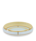 GINORI 1735 porcelain Celeste round tray 17cm - British product