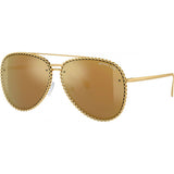 Michael Kors Gold MK1147 sunglasses metal frame - British product