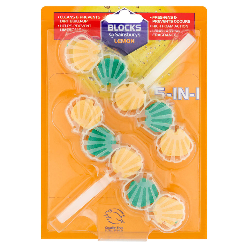 Sainsbury's Lemon Rim Blocks 2x50g