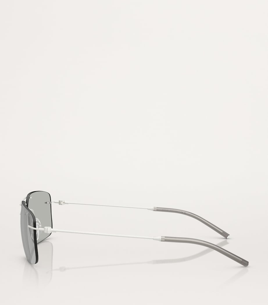 Moncler Steel sunglasses ME4003, imported from the UK