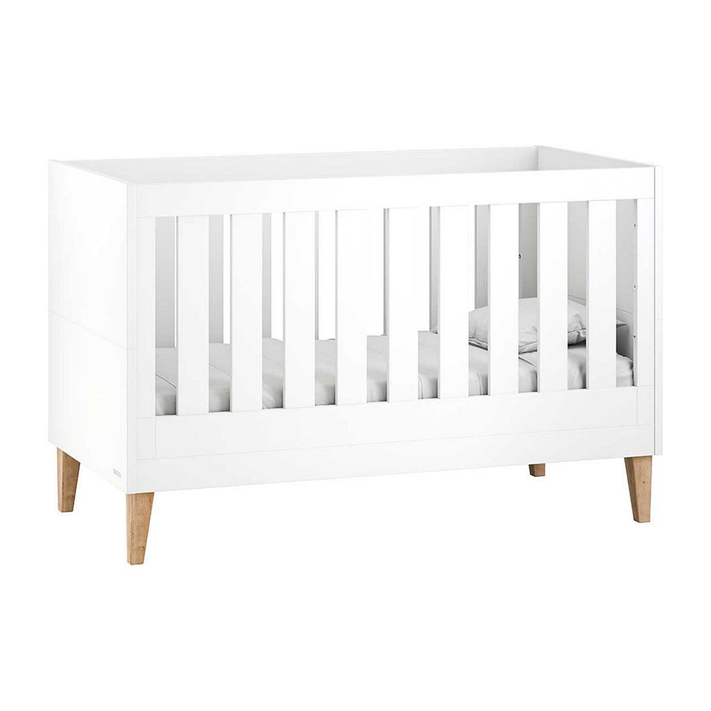 Venicci Saluzzo Cot Bed - Premium White