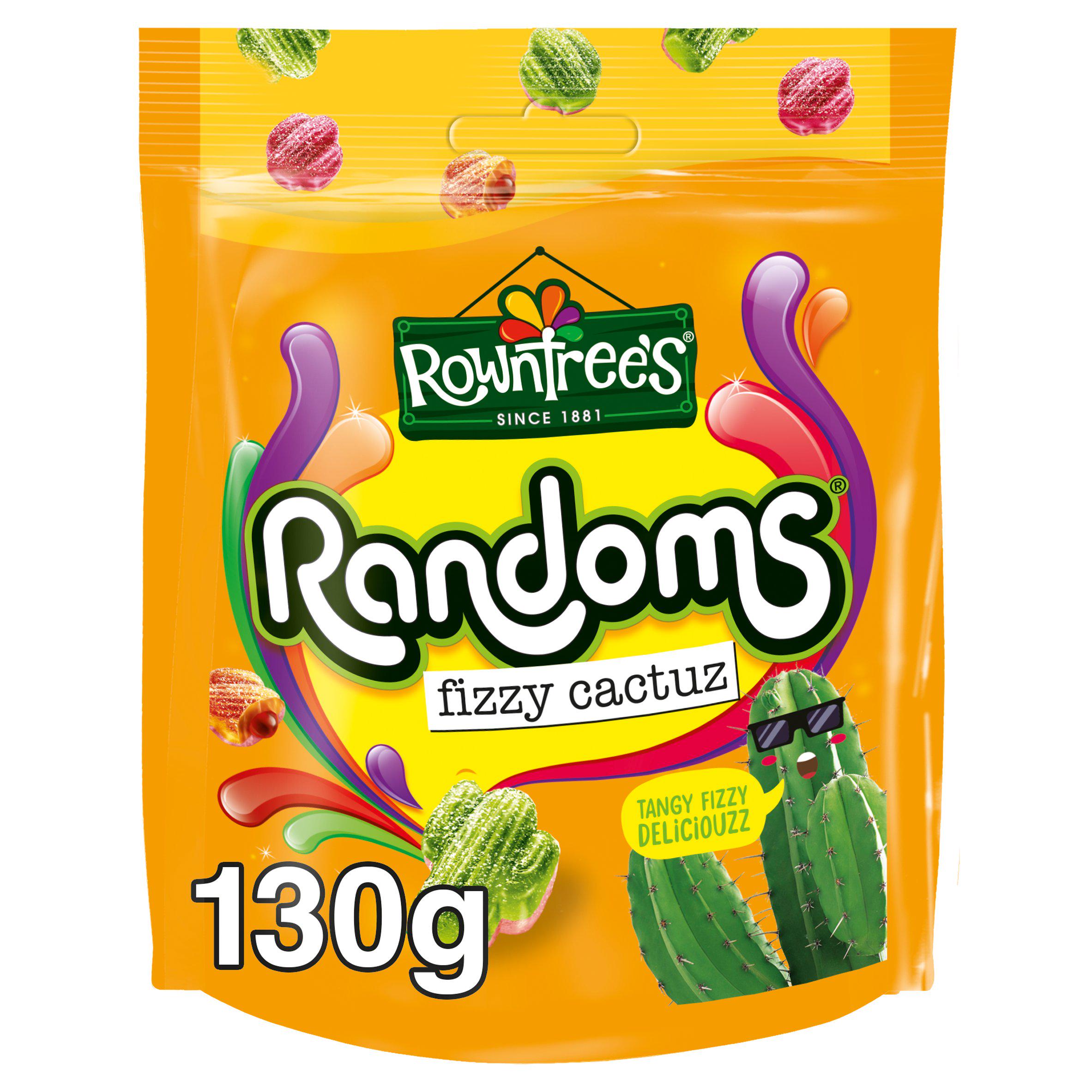 Rowntree's Randoms Fizzy Cactuz Sweets Sharing Bag 130g GOODS Sainsburys   