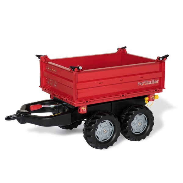 Rolly Mega Trailer red ride-on toy accessory - British product