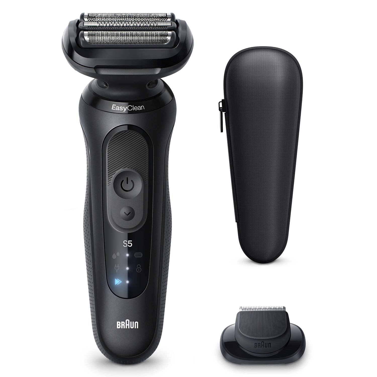 Braun Series 5 electric shaver black, UK version