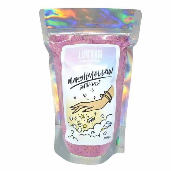 Luvyah Cosmetics Marshmallow Bath Bomb Dust GOODS Superdrug Green  