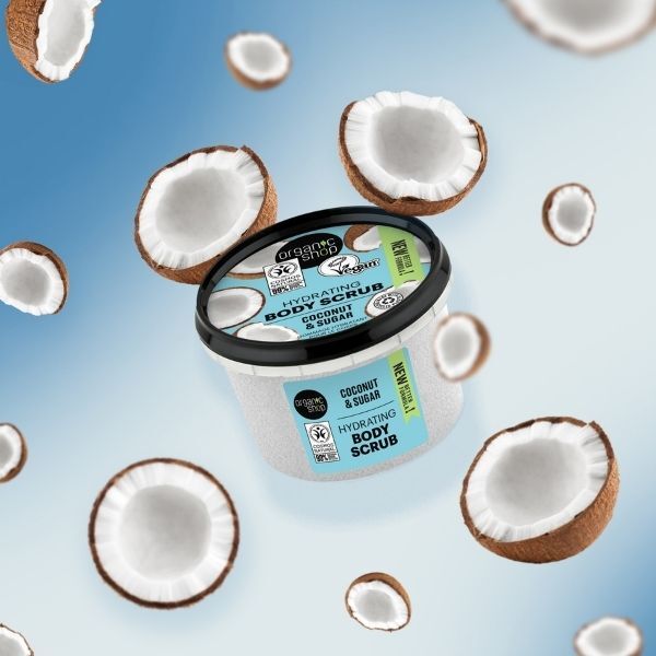 Organic Shop Hydrating Body Scrub Coconut 250ml GOODS Superdrug   