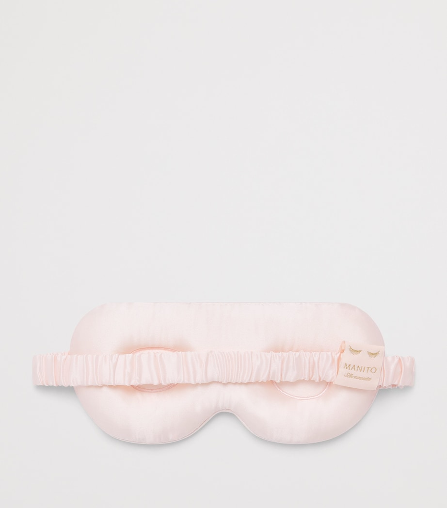 MANITO Mulberry Silk Eyelash Sleep Mask - British product