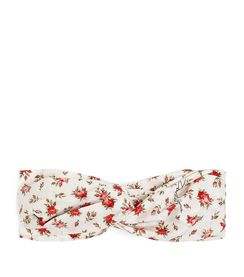 Dolce&Gabbana Kids floral headband cotton (British brand)