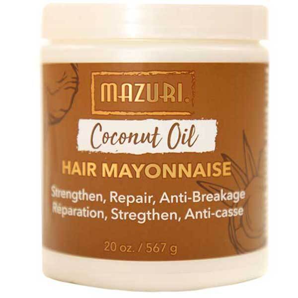 Mazuri coconut oil hair mayonnaise deep conditioner, imported from the UK