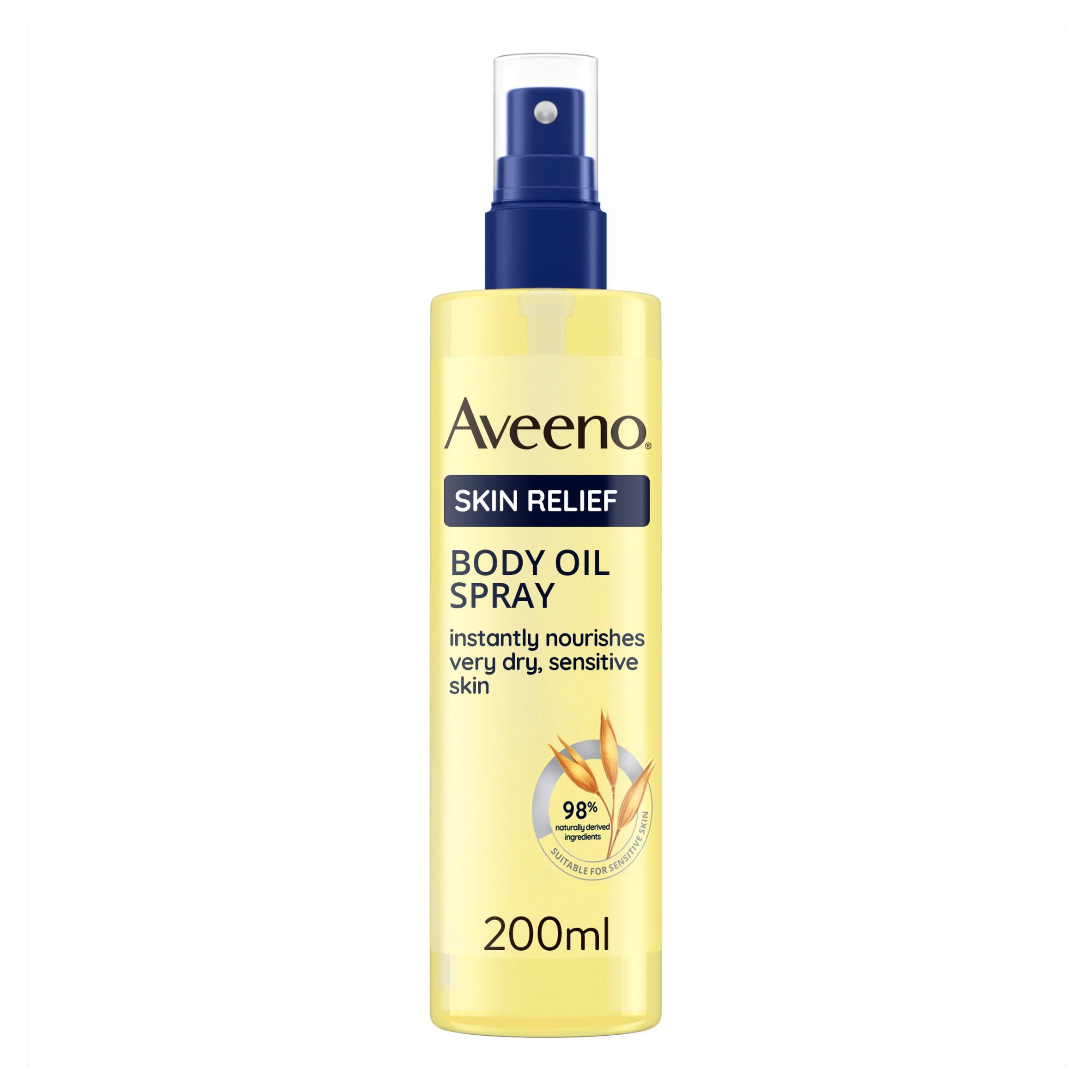 Aveeno Skin Relief Body Oil Spray 200ml GOODS Sainsburys   