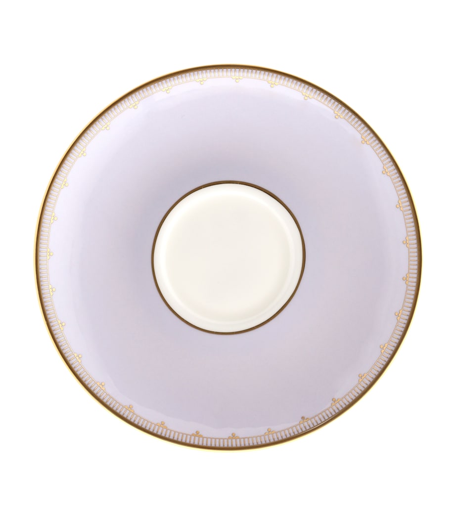 Halcyon Days Shell Garden Floral teacup and saucer, UK version