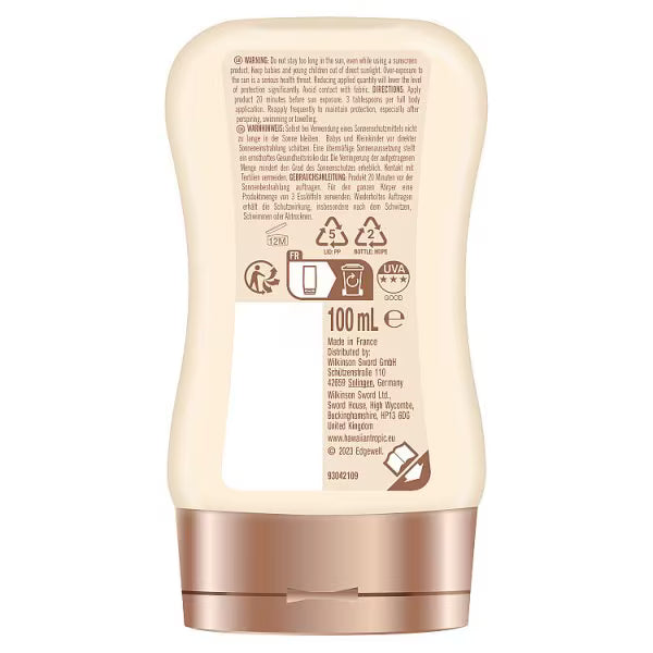 Hawaiian Tropic Satin Protection SPF30 Sun Cream 100ml, UK version