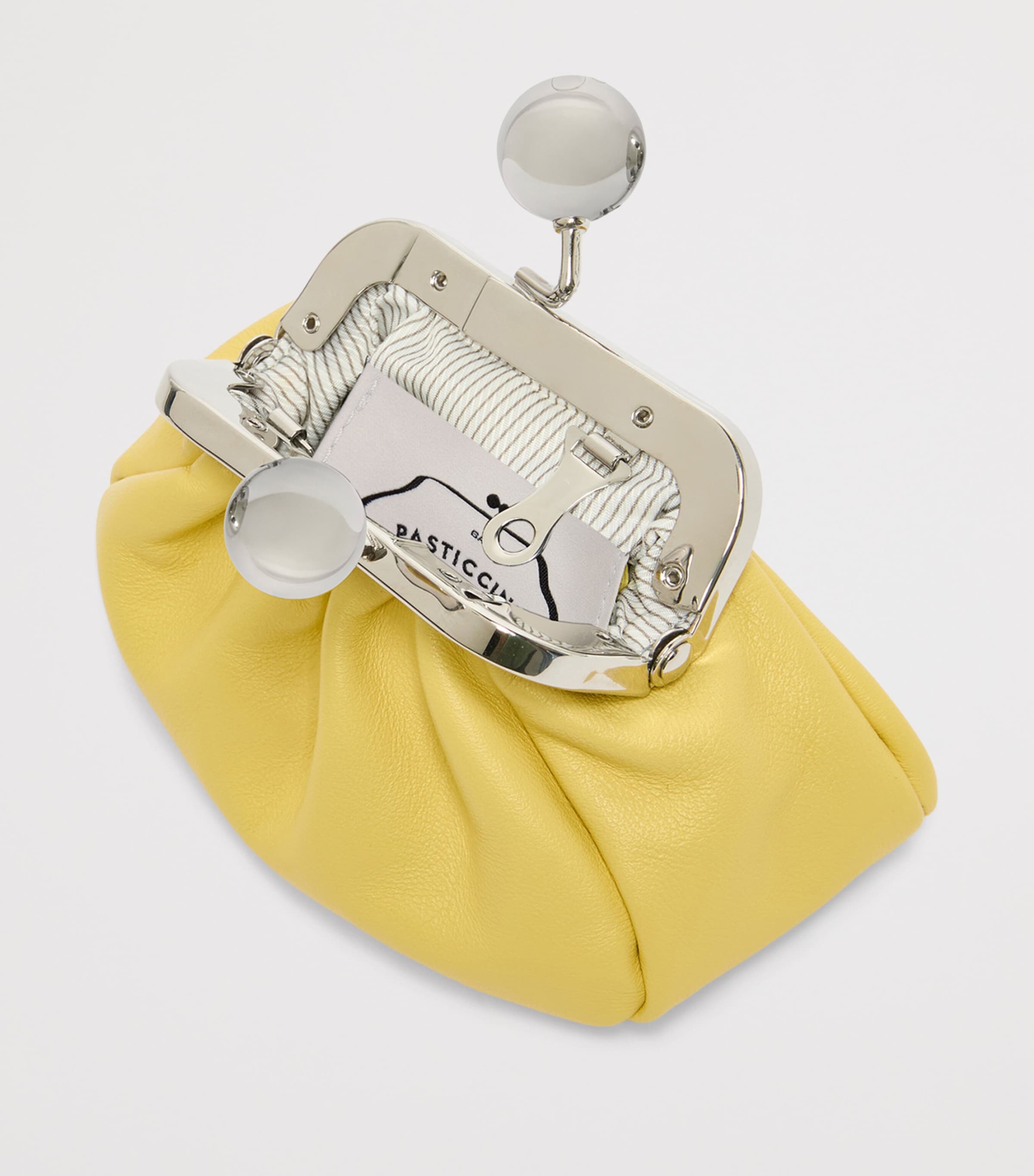 Weekend Max Mara Leather Pasticcino bag charm, UK version