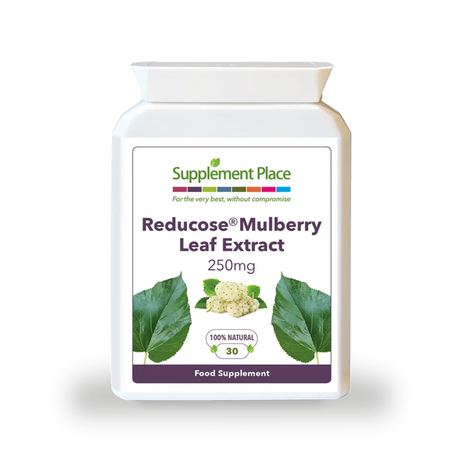 Supplement Place Mulberry Leaf Extract 250mg 30 capsules, imported from the UK