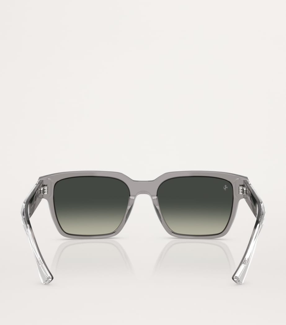 Ferrari acetate square sunglasses - British product