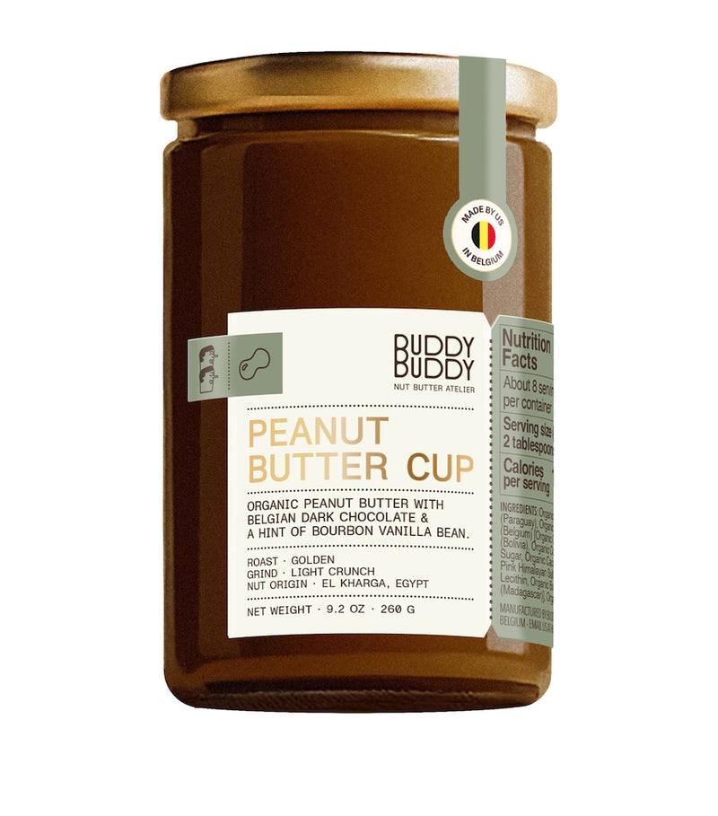 Buddy Buddy Peanut Butter Cup nut butter spread 260g - British product