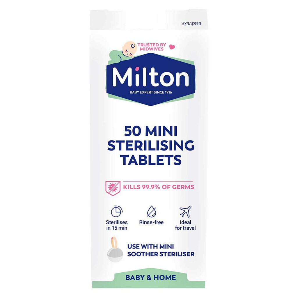 Milton Mini Sterilising Tablets - 50 Pack