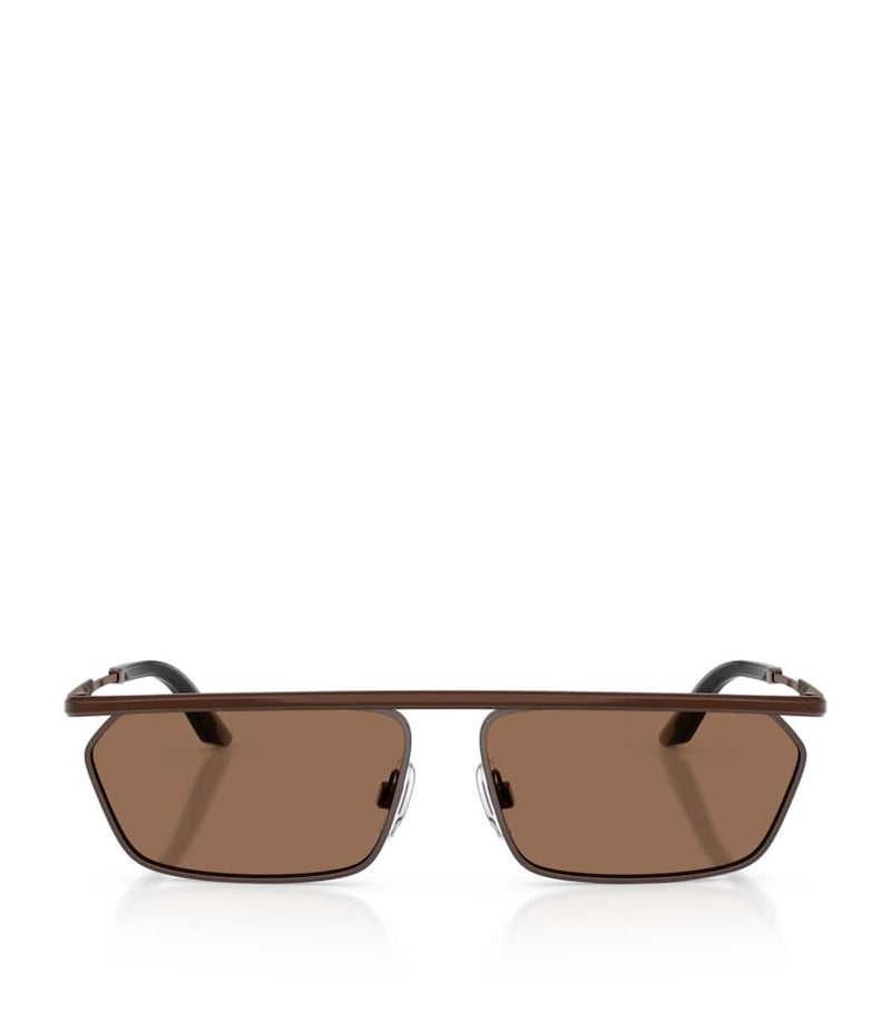 Dolce&Gabbana metal rectangle sunglasses (British brand)