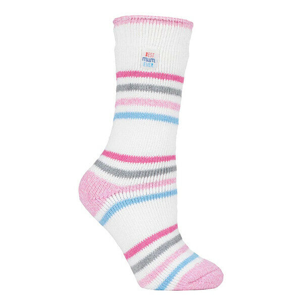 Heat Holders Ladies Thermal Family Gift Box Socks 4-8 UK GOODS Superdrug Best Mum Ever  