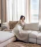 Weich Merima alpaca throw 180x130cm - British product