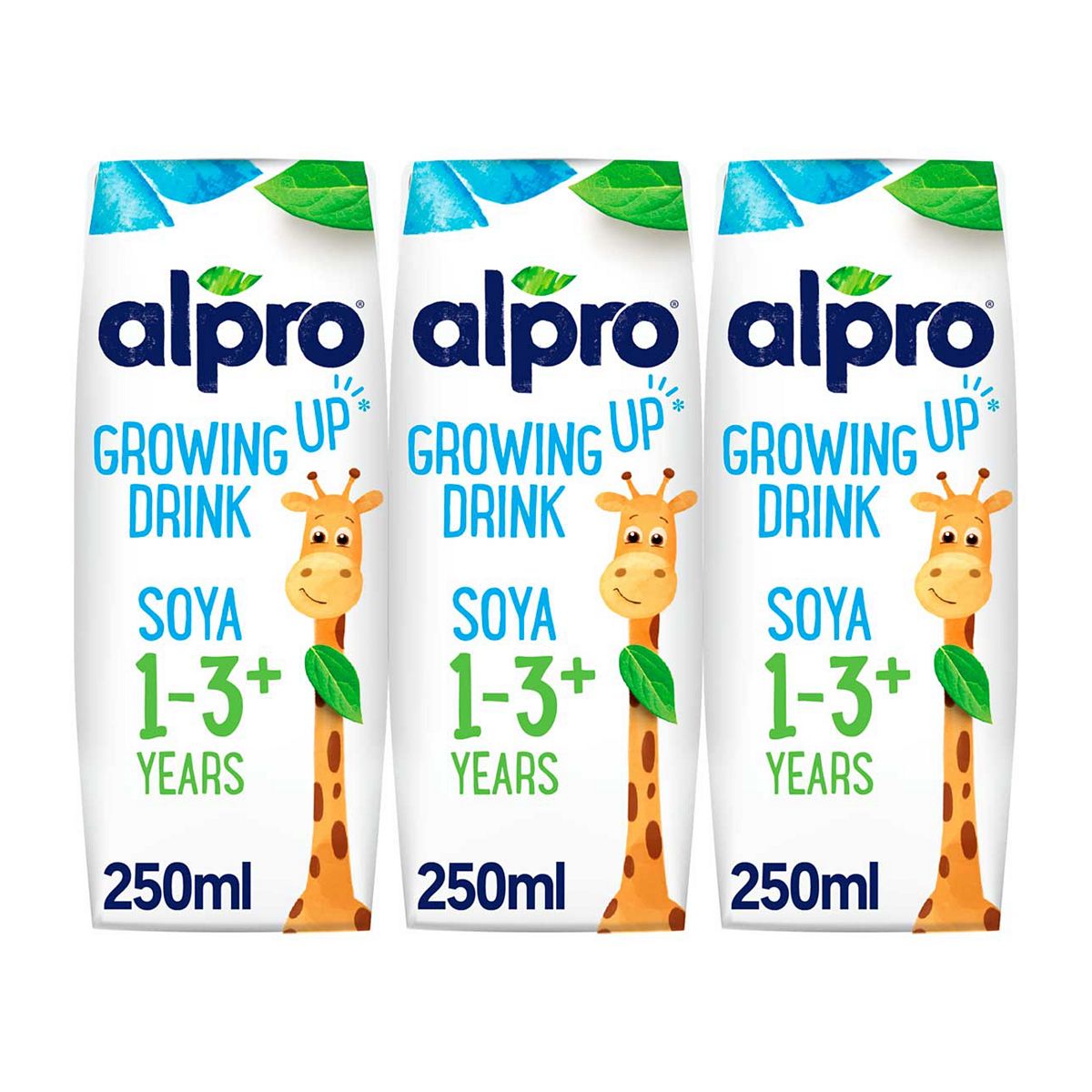 Alpro Soya Growing Up Drink 1-3+ Years Multipack 3x250ml GOODS Boots   