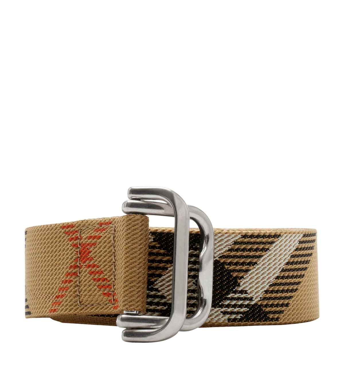 Burberry woven check belt 3cm, UK version