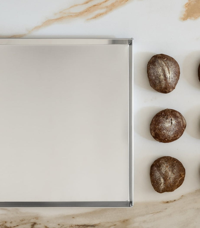 Marcato Aluminium Square Baking Tray, imported from the UK