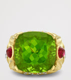 Boodles Palace Great Vine ring peridot garnets diamonds (British brand)