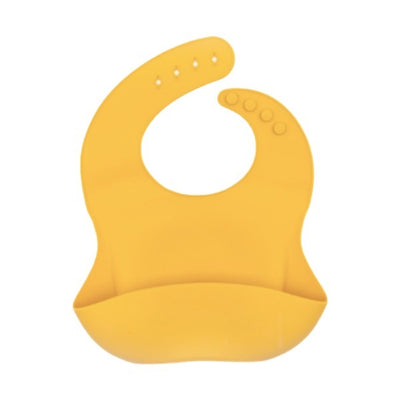 Superdrug BLW Essentials Silicone Bib Mustard Baby Bib- Buy online at McGrocer