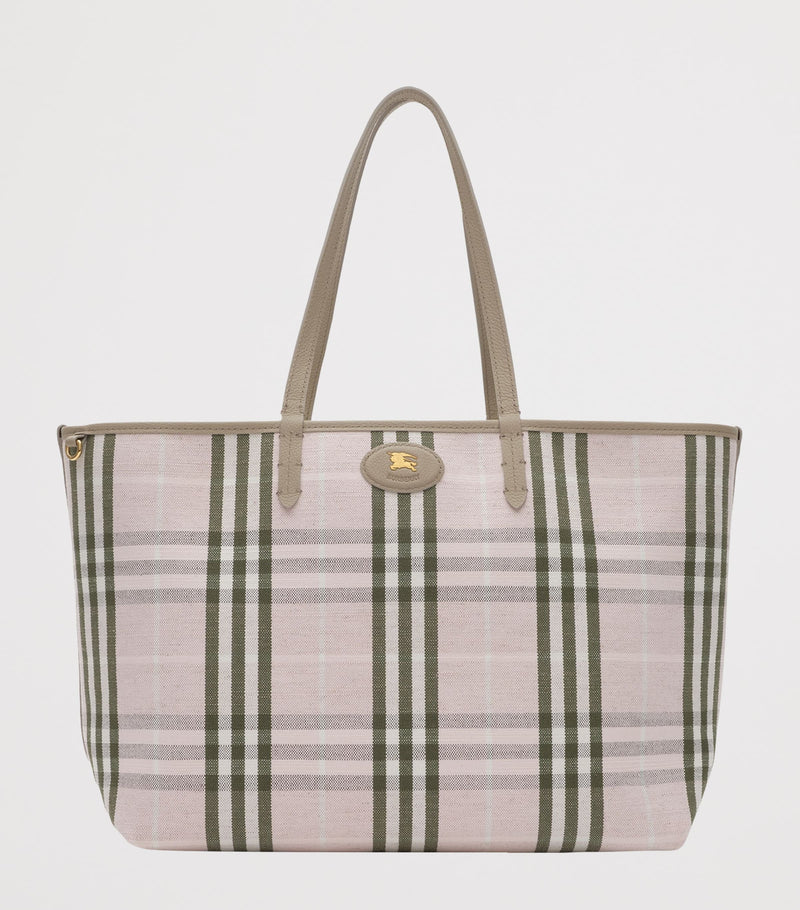 Burberry medium reversible leather tote bag - British product
