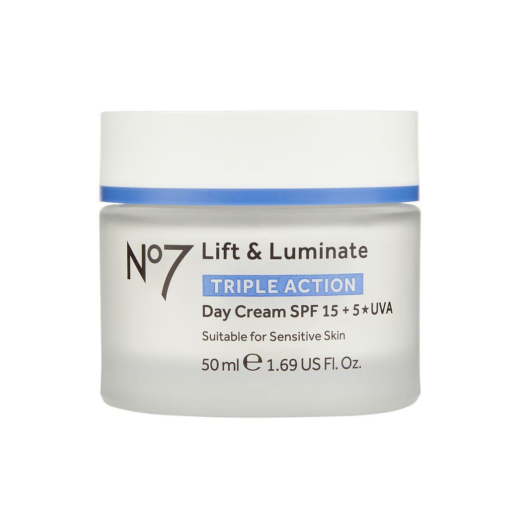 No7 Lift & Luminate TRIPLE ACTION Day Cream SPF 15 50ml