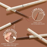 Livingandhome set of 2 waterproof gel eyeliners, UK version