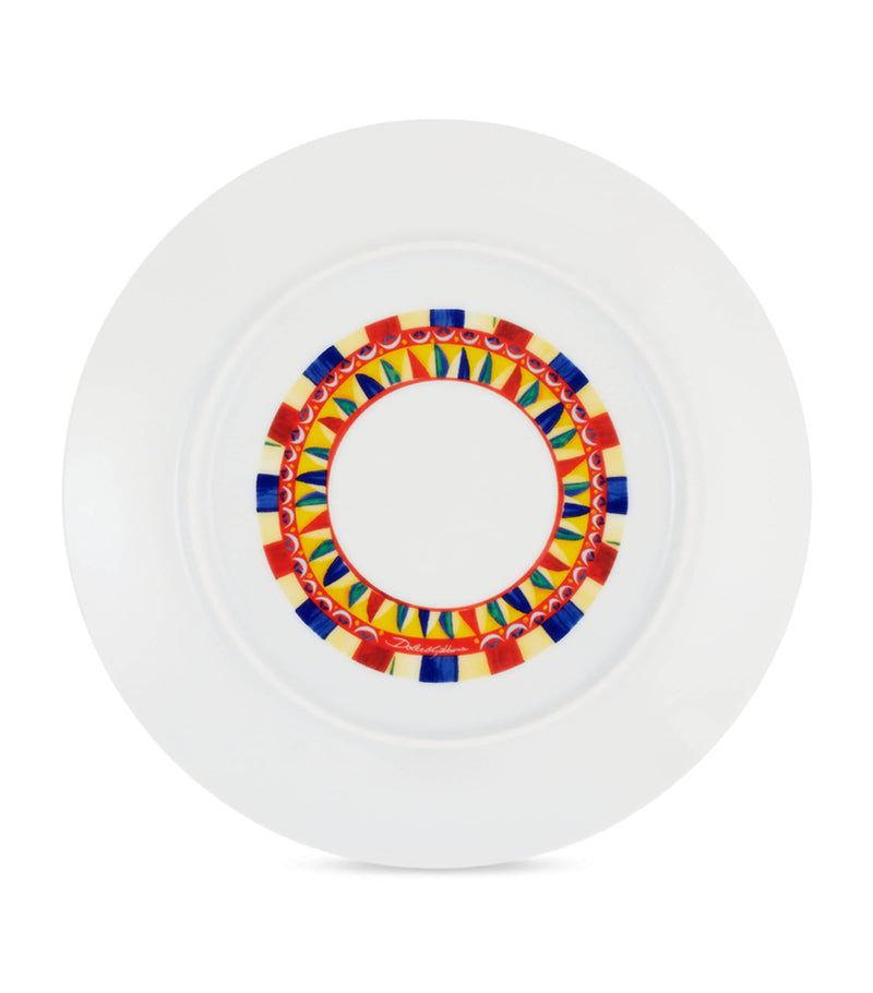 Dolce&Gabbana Casa Carretto Plates set of 2 17cm - British product