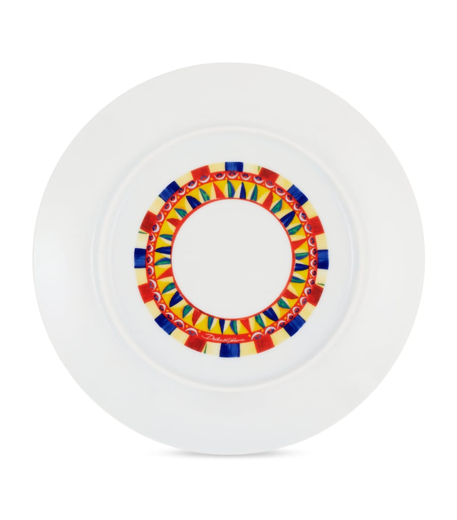 Dolce&Gabbana Casa Carretto Plates set of 2 17cm - British product