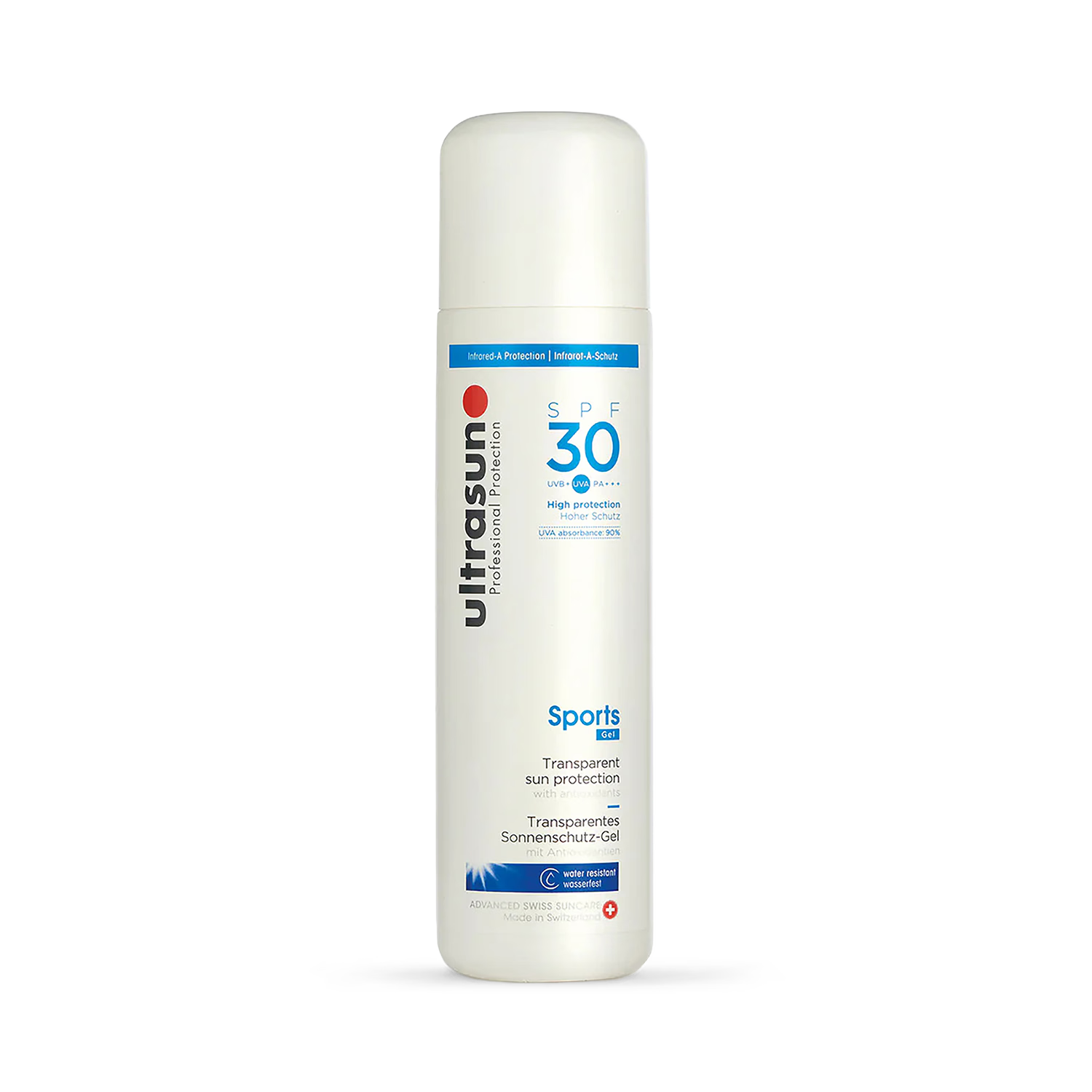 Ultrasun Sports Gel SPF 30 200ml sunscreen (British brand)