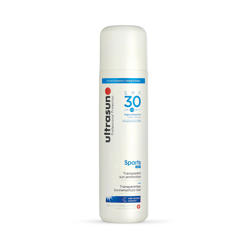 Ultrasun Sports Gel SPF 30 200ml sunscreen (British brand)