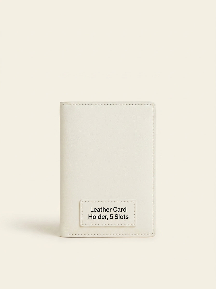 Vivienne Westwood flat leather card holder - British product