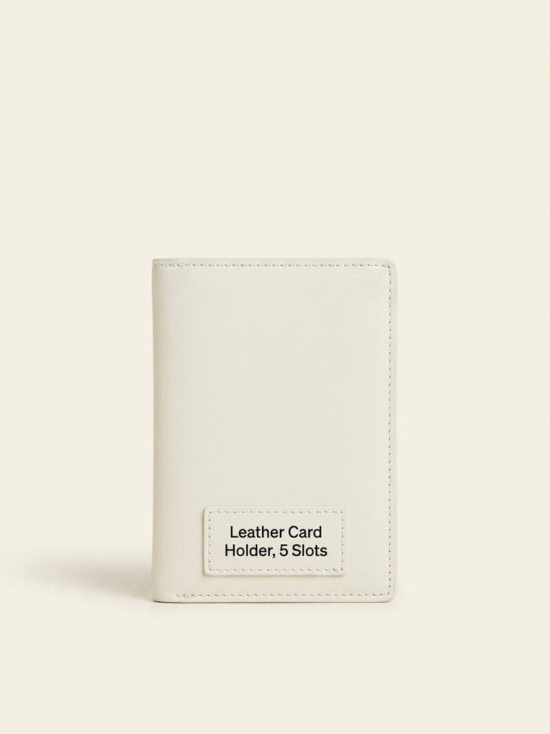 Vivienne Westwood flat leather card holder - British product