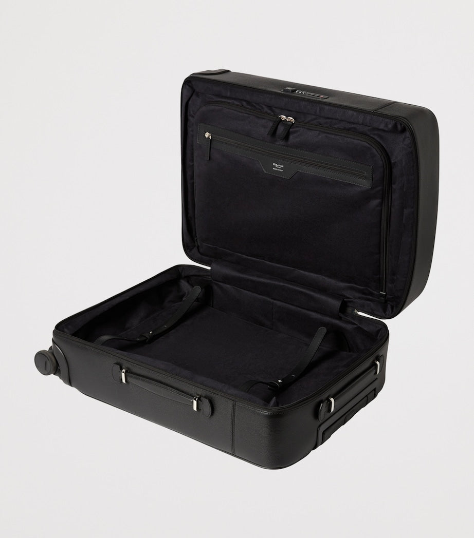Serapian calfskin hard carry-on suitcase 55cm (British brand)