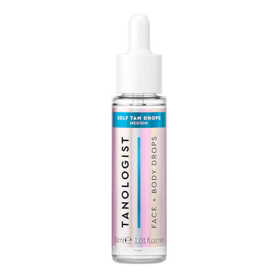 Superdrug Tanologist Face and Body Self Tan Drops Medium 30ml- Buy online at McGrocer