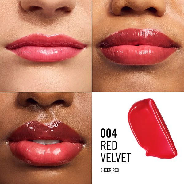 Rimmel Red Velvet lip balm butter, imported from the UK