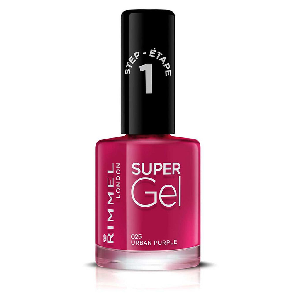 Rimmel Super Gel Nail Polish 025 Urban Purple